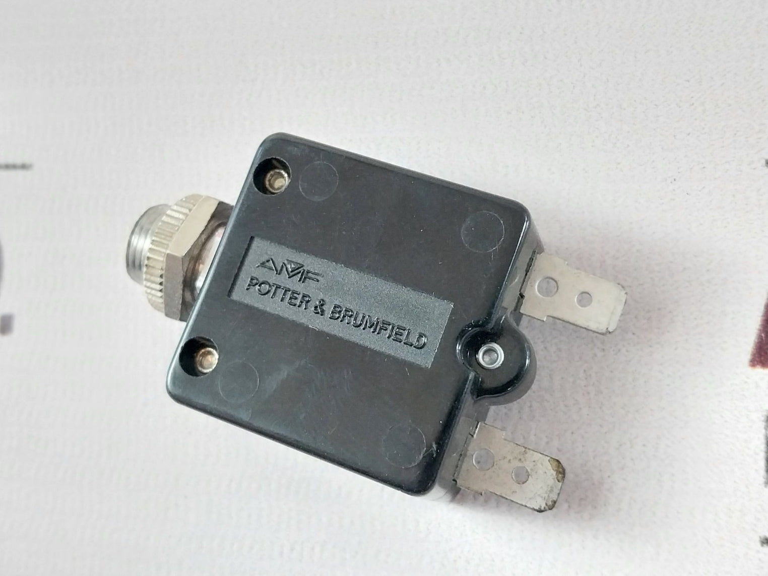 Lot Of 4X Potter & Brumfield W58Xb1A4A-1 Circuit Breakers