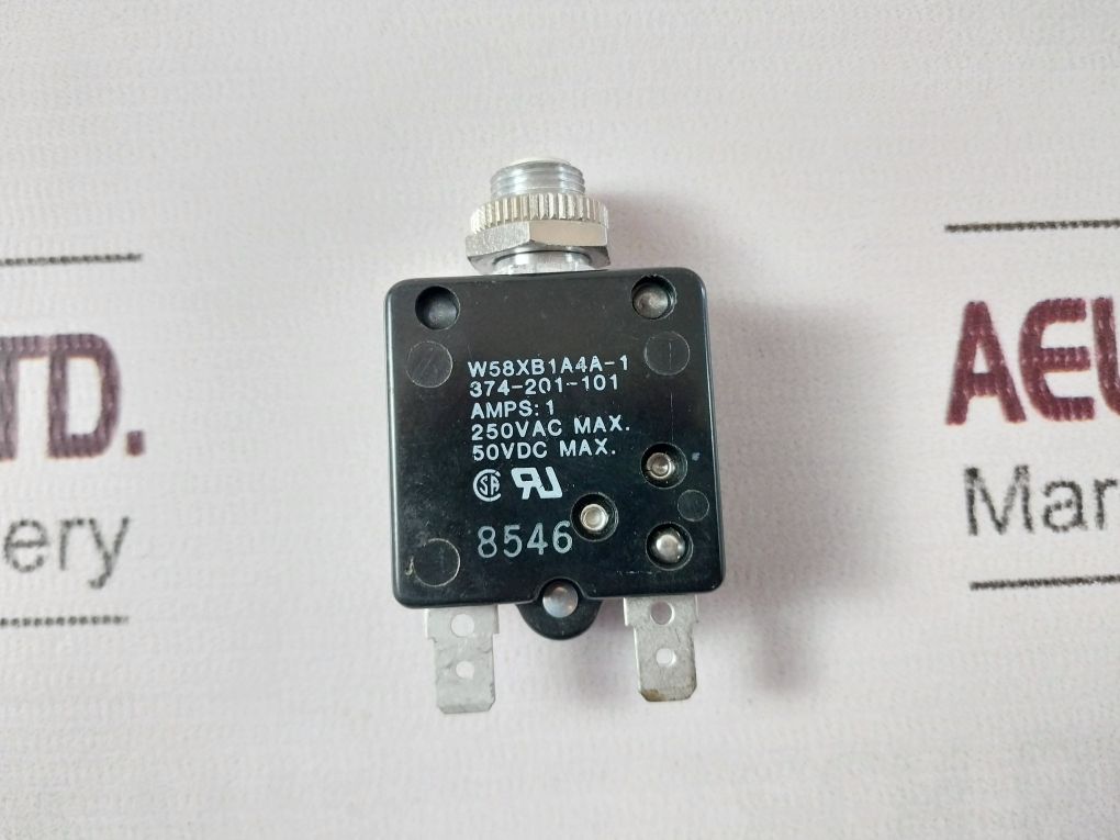 Lot Of 4X Potter & Brumfield W58Xb1A4A-1 Circuit Breakers