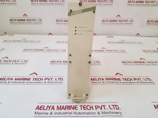 Powec Pmp 6.110 Sic Power Supply Module Rectifier 122371 Rev 006