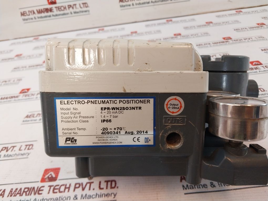 Power-genex Epr-wn2So3Ntr Electro-pneumatic Positioner 0-150 Psi Ip66