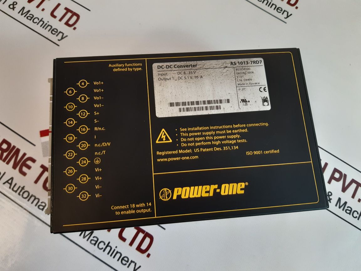 Power-one As 1013-7Rd7 Dc-dc Converter
