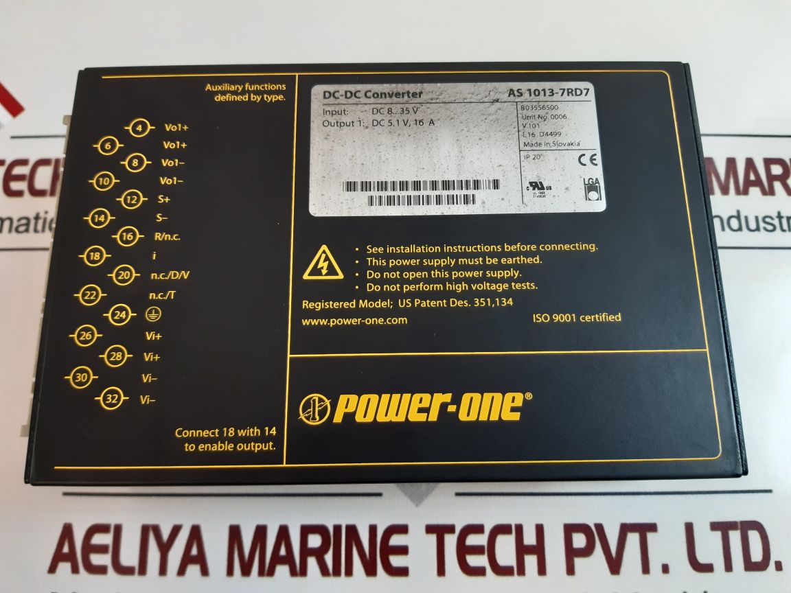 Power-one As 1013-7Rd7 Dc-dc Converter
