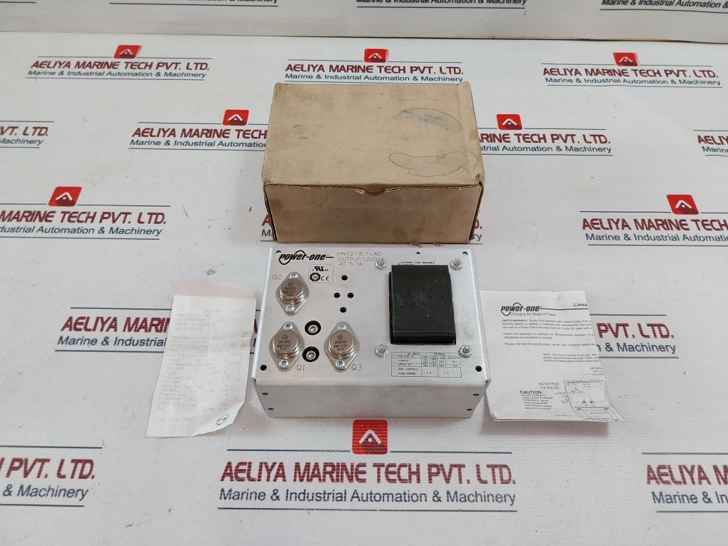 Power-one Hn12-5.1-ag Power Supply 12Vdc At 5.1A