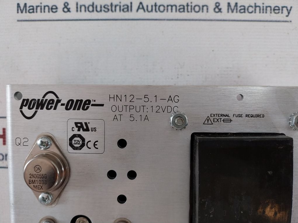 Power-one Hn12-5.1-ag Power Supply 12Vdc At 5.1A