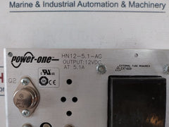 Power-one Hn12-5.1-ag Power Supply 12Vdc At 5.1A