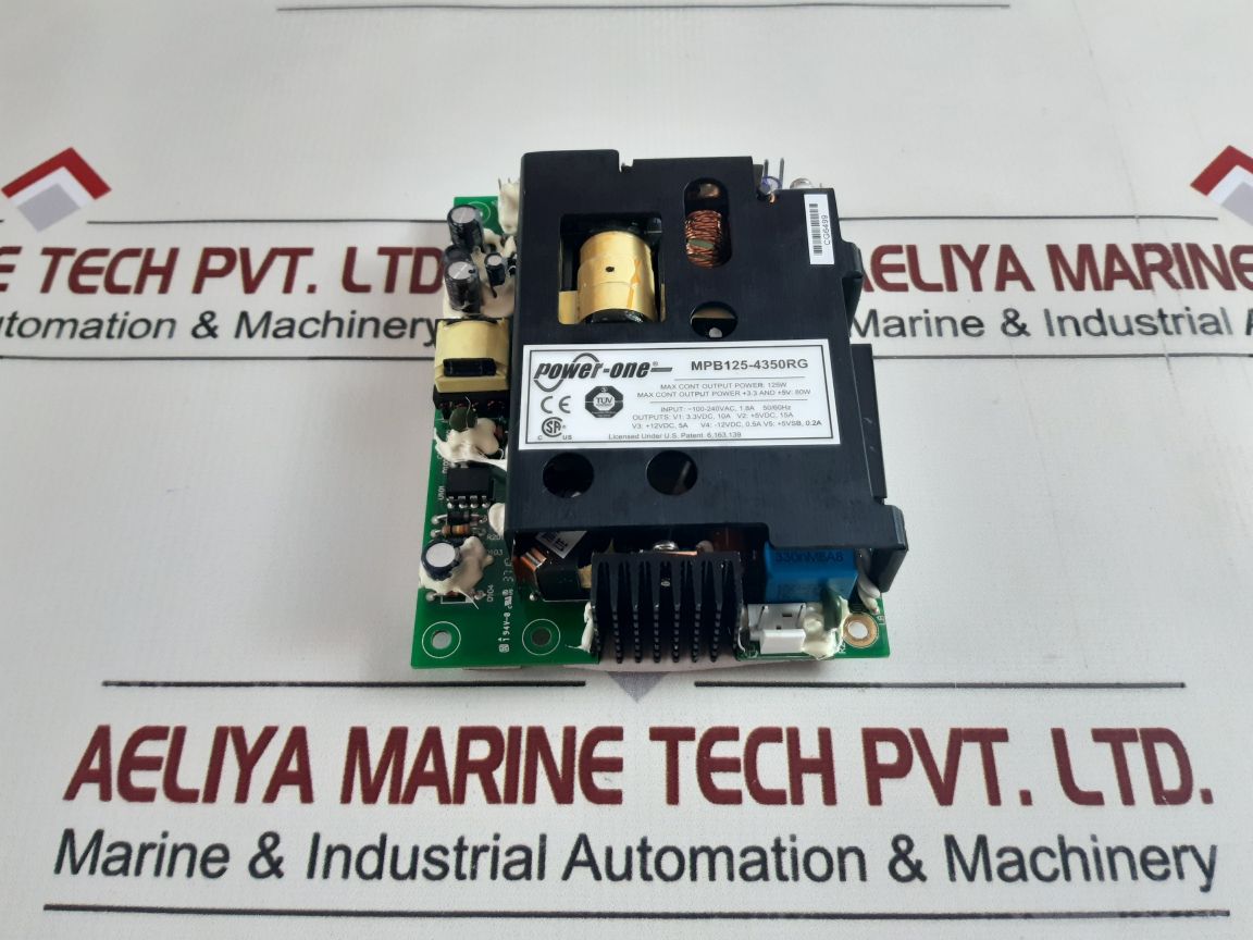 Power-one Mpb125-4350Rg AcDc Open Frame Power Supply