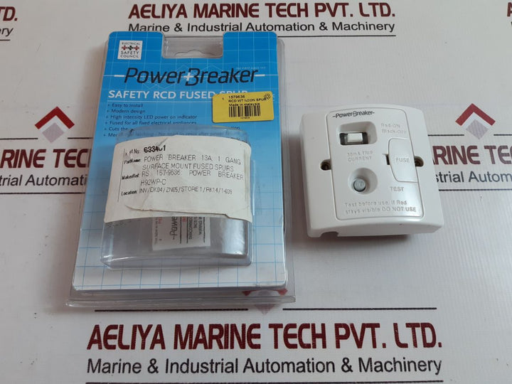 Power Breaker 13A 1 Gang Fused Spur
