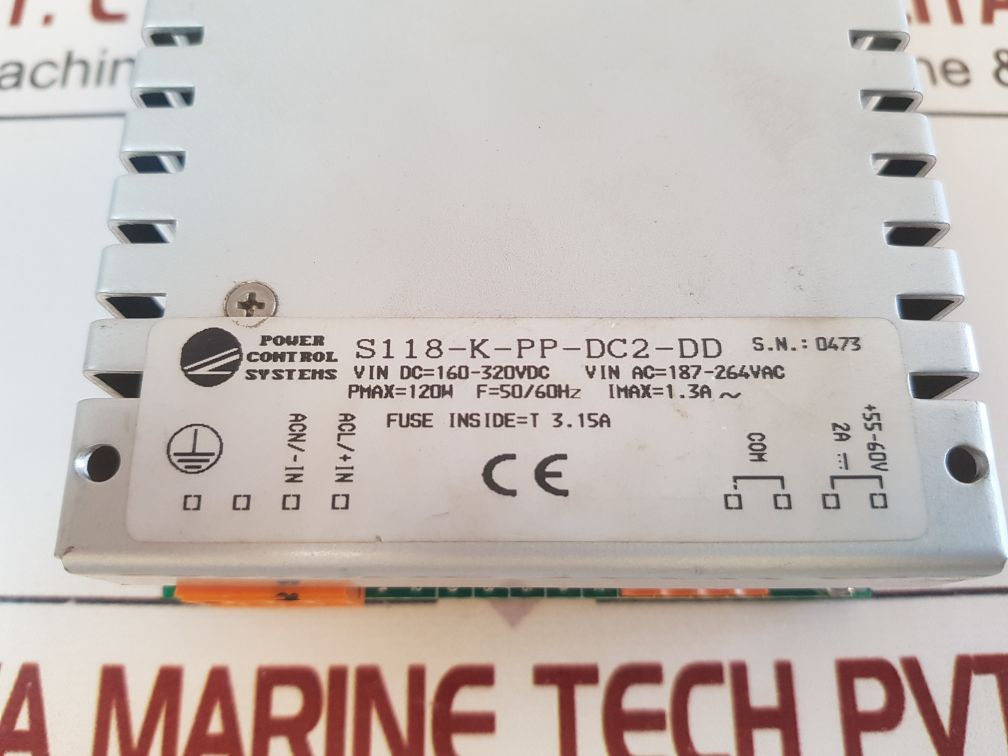 Power Control Systems S118-k-pp-dc2-dd Power Supply Unit