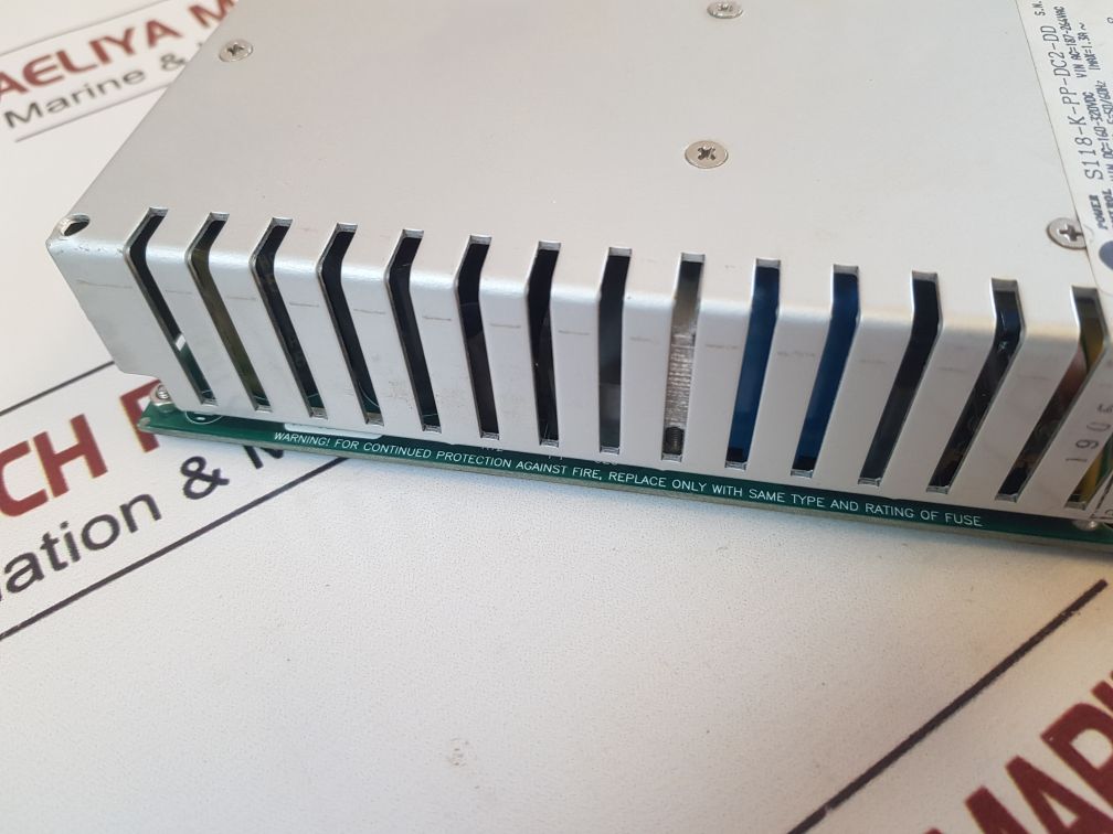 Power Control Systems S118-k-pp-dc2-dd Power Supply Unit