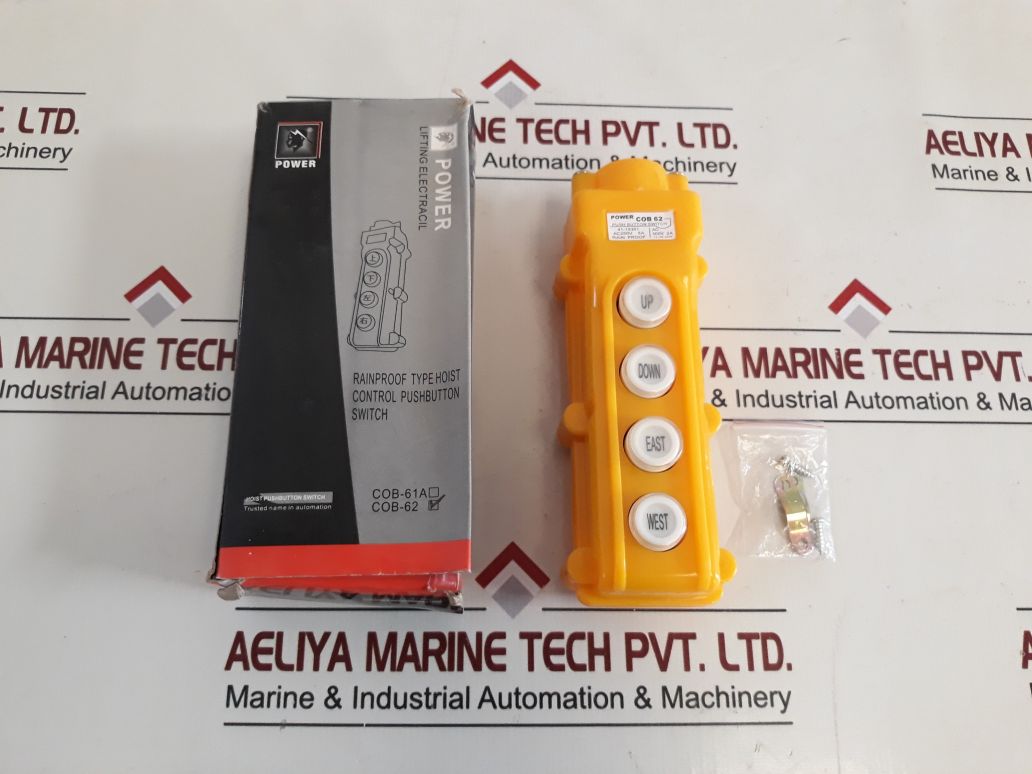 Power Lifting Cob 62 Rainproof Type Hoist Control Pushbutton Switch

