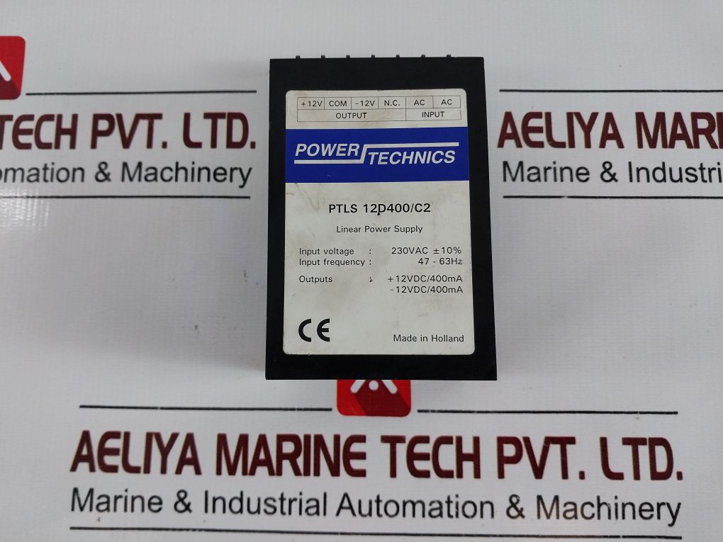Power Technics Ptls 12D400/C2 Linear Power Supply
