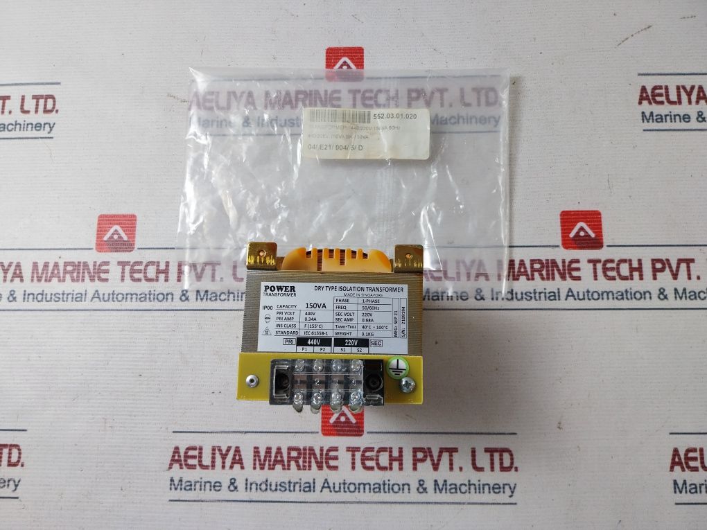 Power Transformer Bk-150Va Transformer Ip00