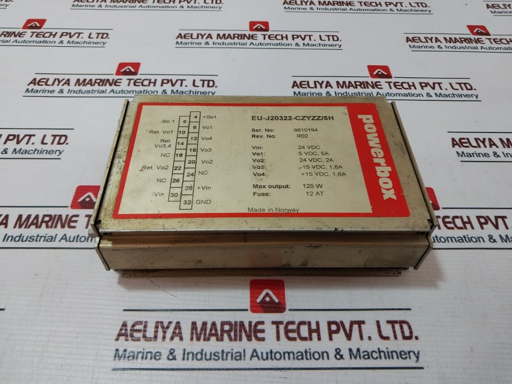 Powerbox Eu-j20322-czyzz5H DcDc Converter 24V Dc
