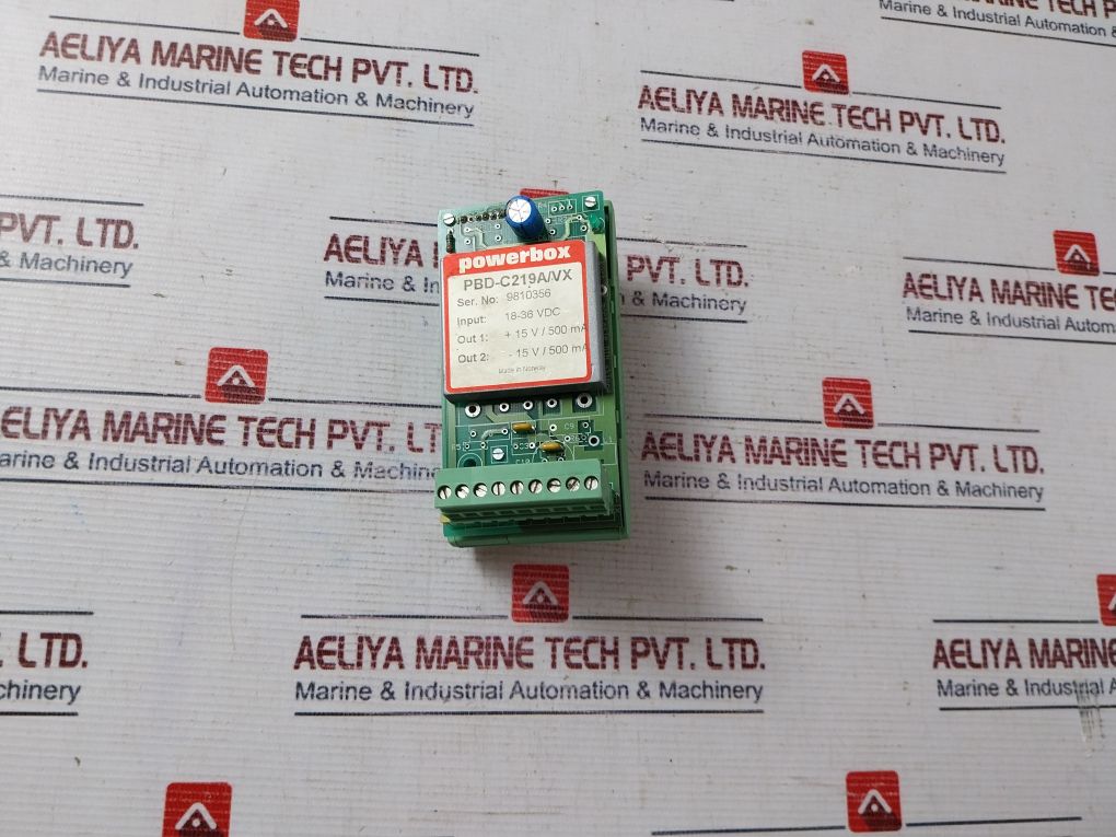 Powerbox Pbd-c219AVx Power Supply 18-36 Vdc
