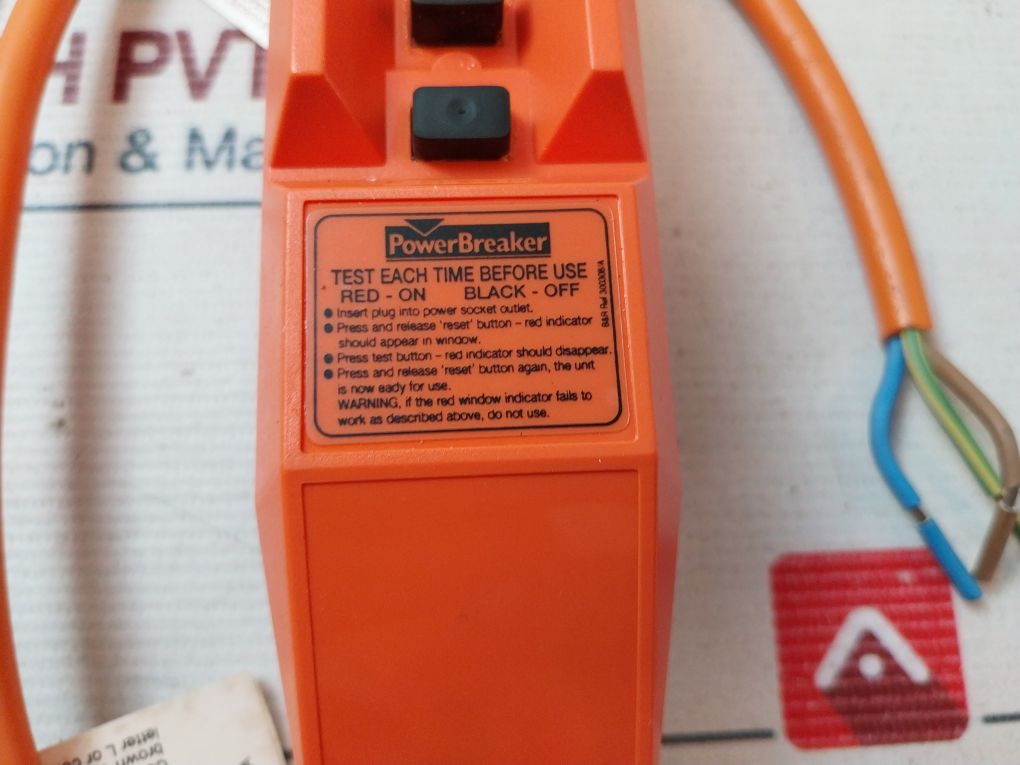 Powerbreaker J62 16 Amp In-line Portable Rcd