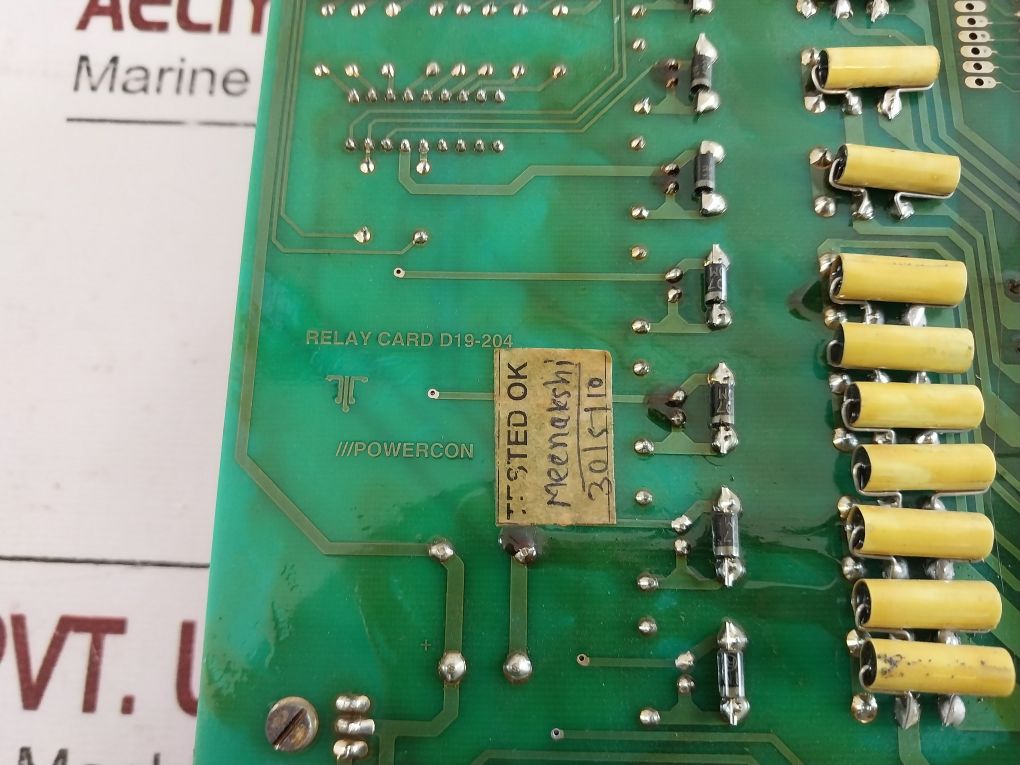 Powercon Relay Card D19-204 Digital Output Module