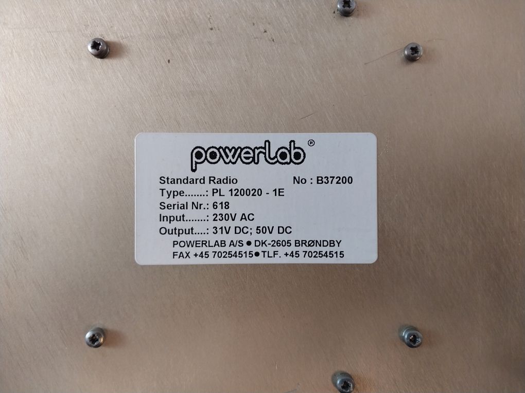 Powerlab Pl 120020-1E Power Unit