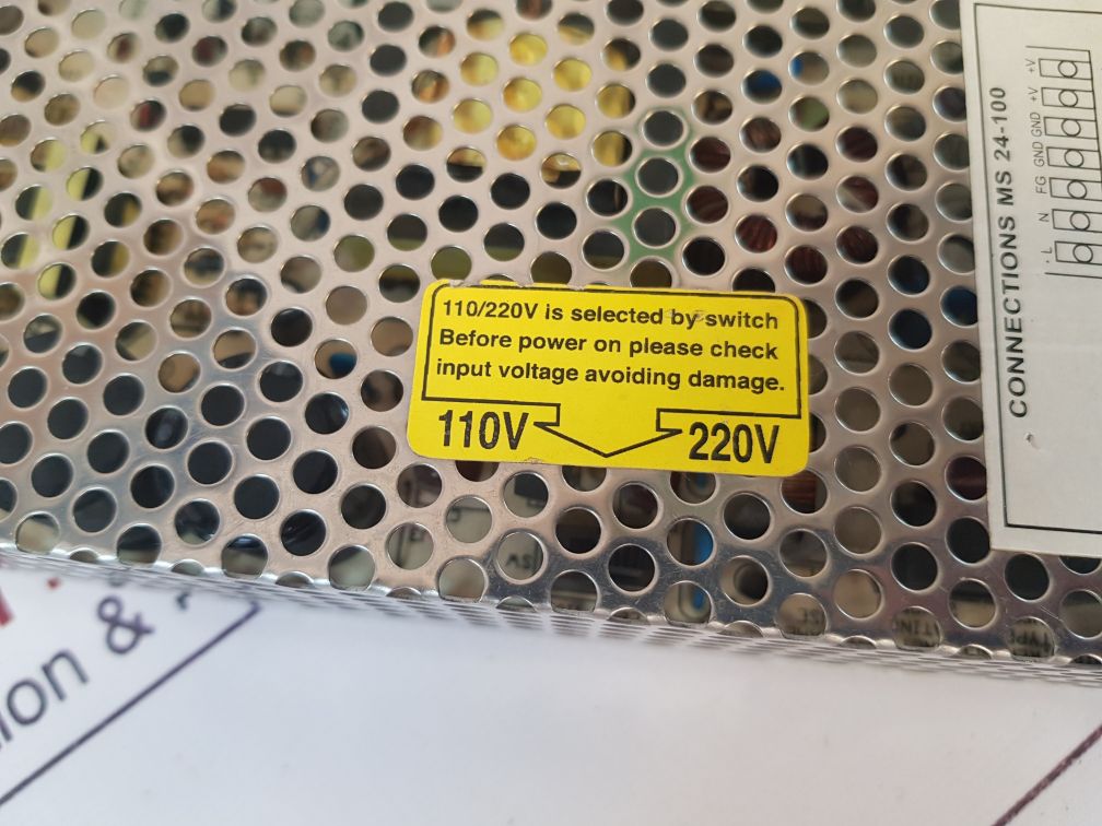 Powertech Ms24-100 Power Supply