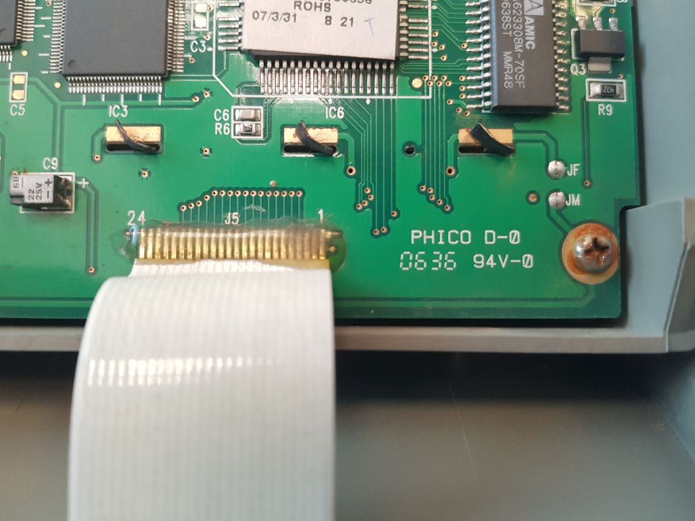 Powertip Pg192128B-p2 Lcd Control Panel Pg19218Lrs-bya-b