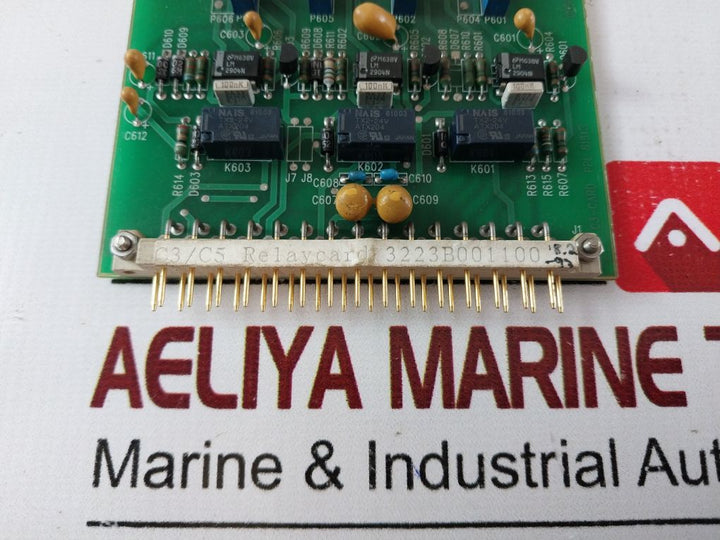 Wartsila Ppl 81813 C3/C5 Relay Card 3223B001100