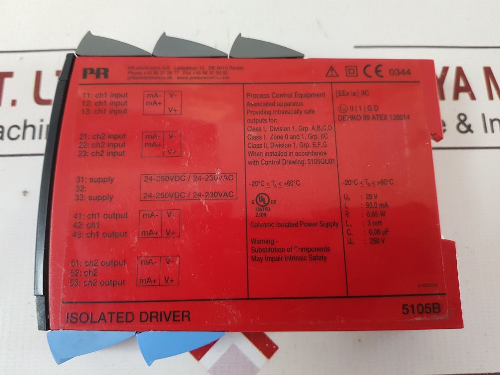 Pr Electronics 5105B Isolated Driver 