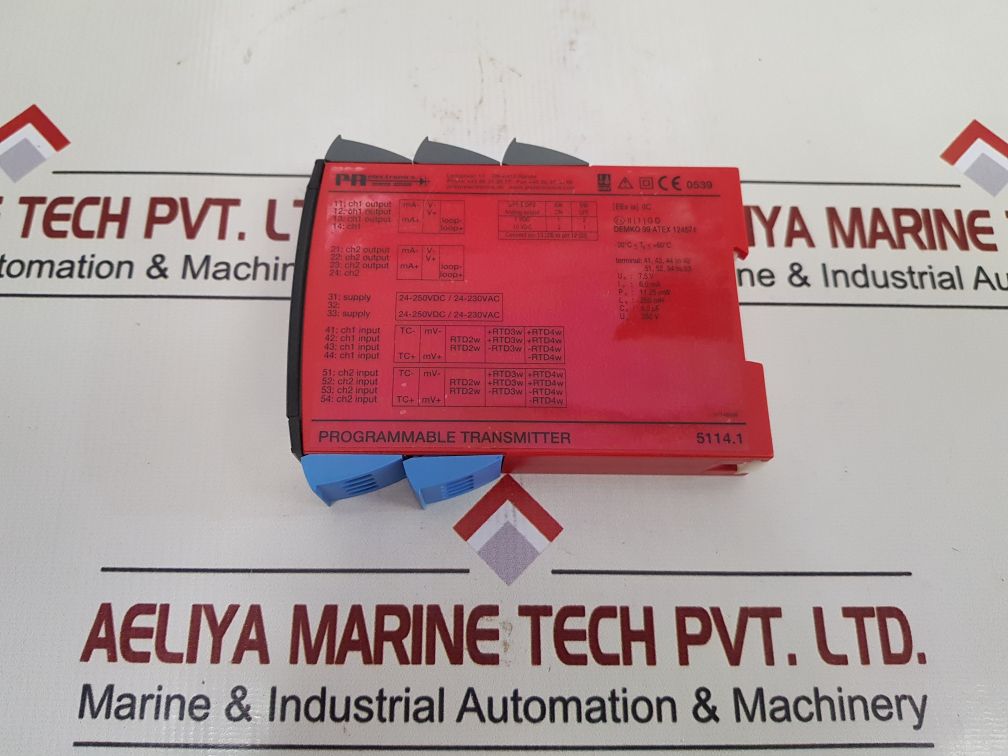 Pr Electronics 5114B Programmable Transmitter 5114B1B/5114S305