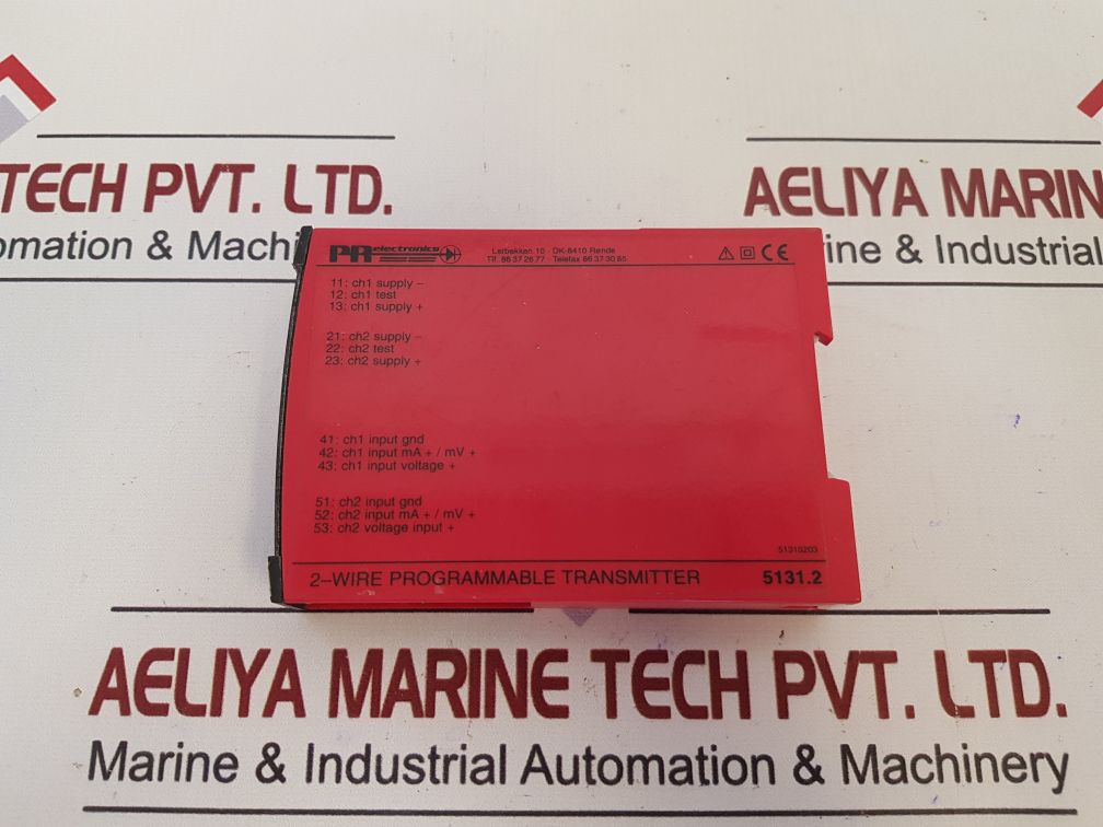 Pr Electronics 5131.2 2-wire Programmable Transmitter 5131