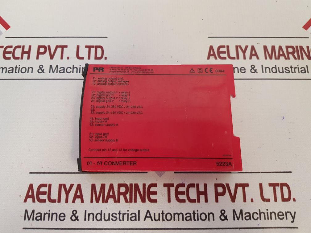 Pr Electronics 5223A F/I-f/F Programmable Converter 5223 Ac 24-230V