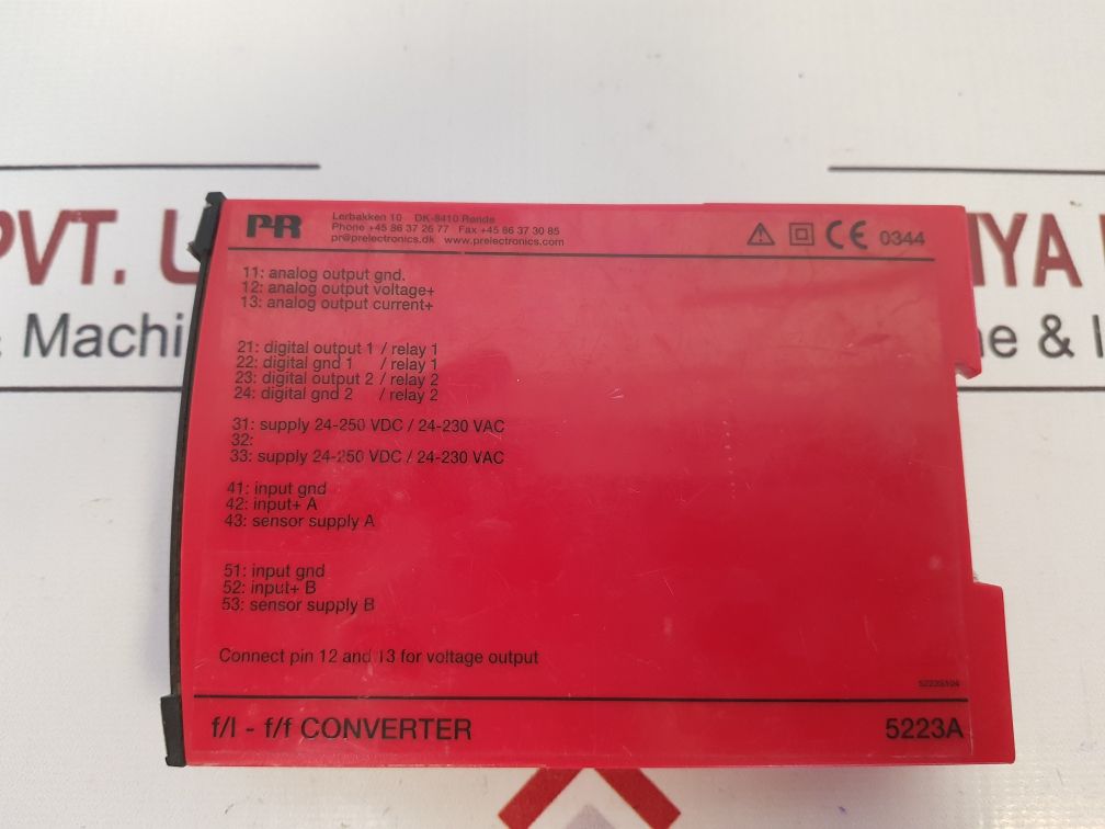Pr Electronics 5223A F/I-f/F Programmable Converter 5223 Ac 24-230V