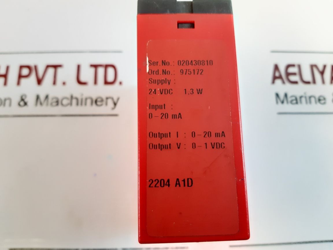 Pr Electronics 2204 A1D Isolation Amplifier