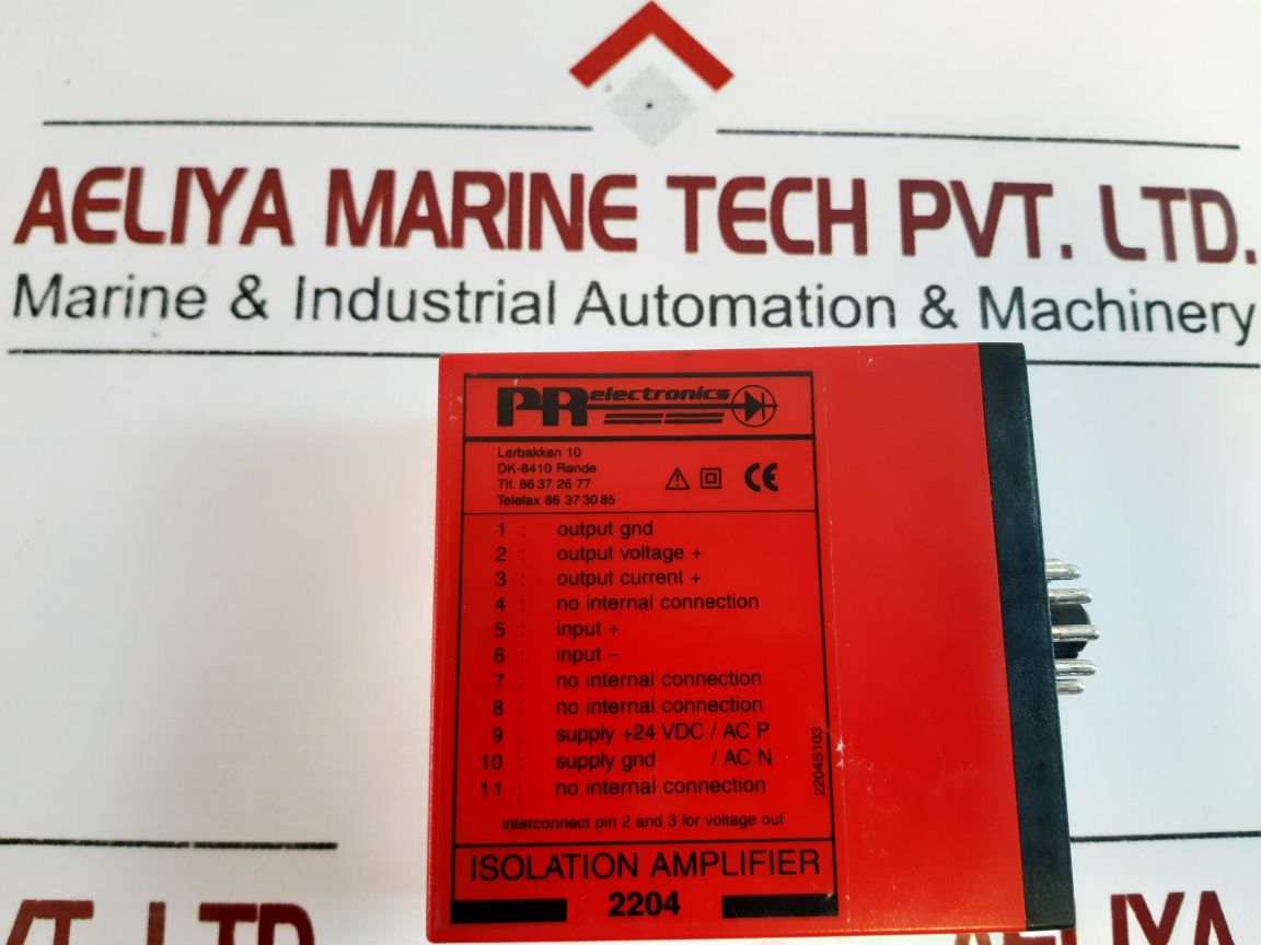 Pr Electronics 2204 A1D Isolation Amplifier