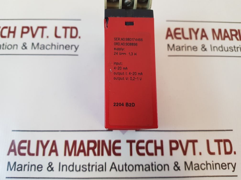 Pr Electronics 2204 B2D Isolation Amplifier With Base