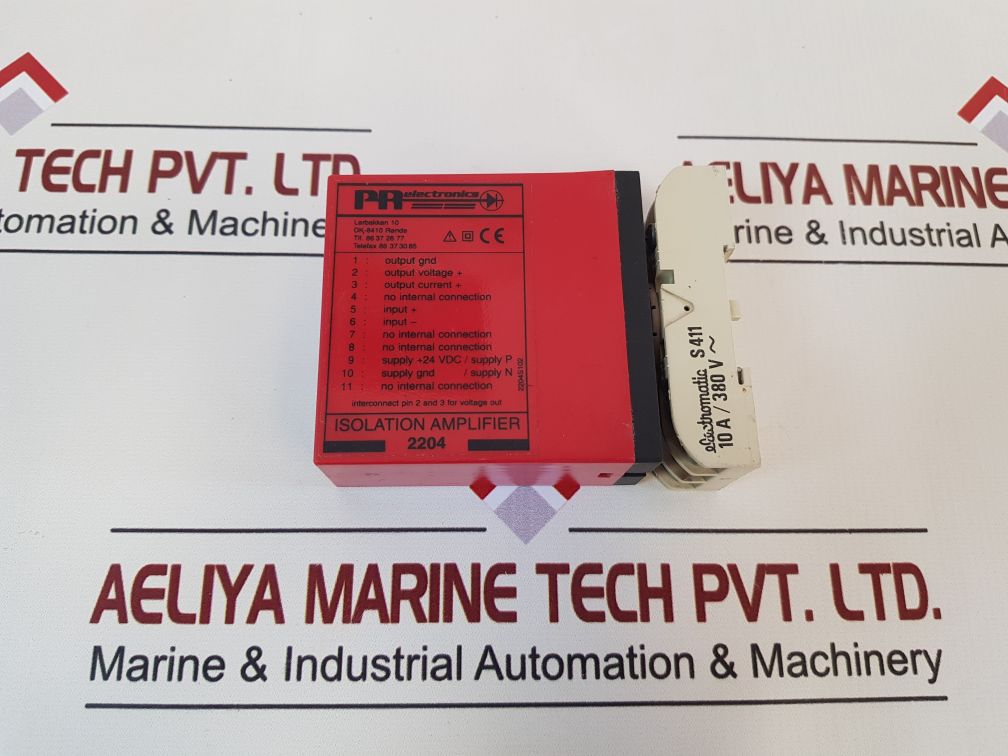 Pr Electronics 2204 B2D Isolation Amplifier With Base