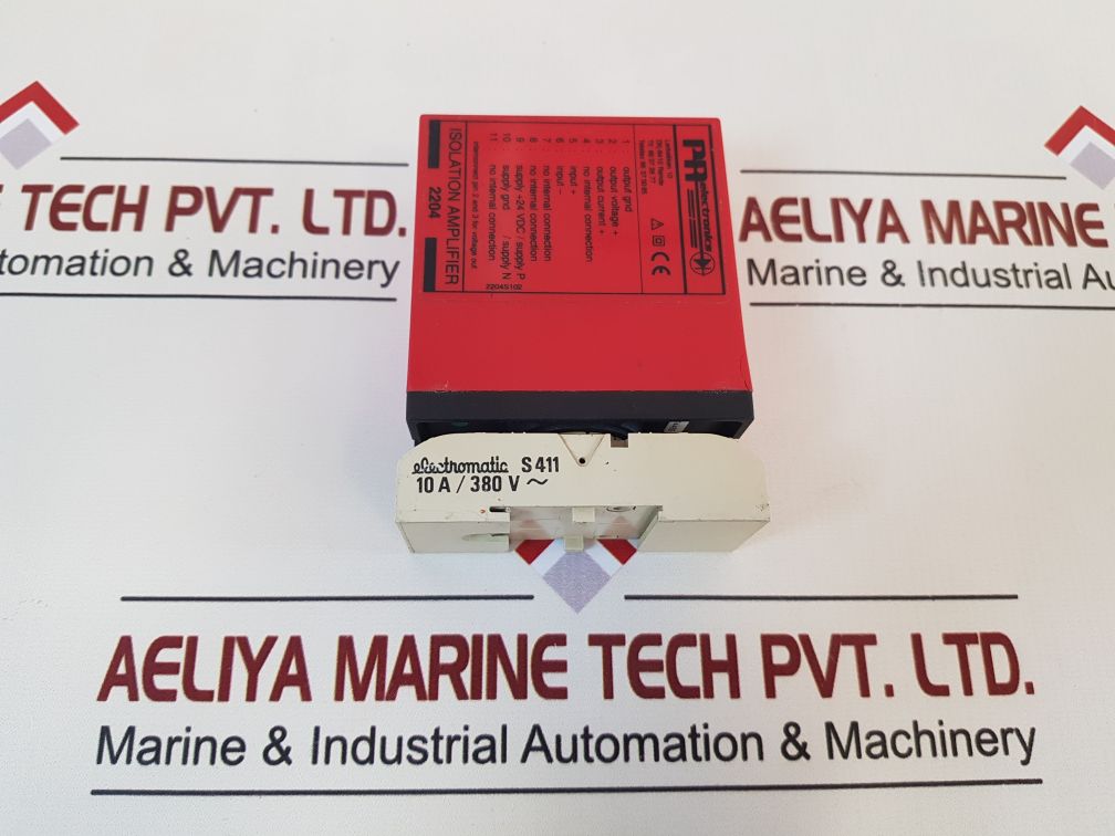 Pr Electronics 2204 B2D Isolation Amplifier With Base