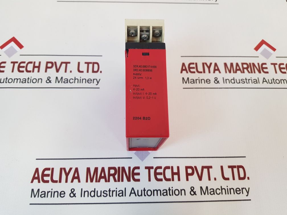 Pr Electronics 2204 B2D Isolation Amplifier With Base