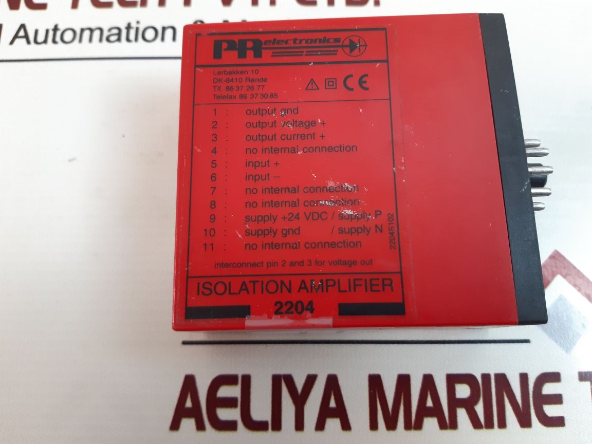 Pr Electronics 2204 Isolation Amplifier 2204S102
