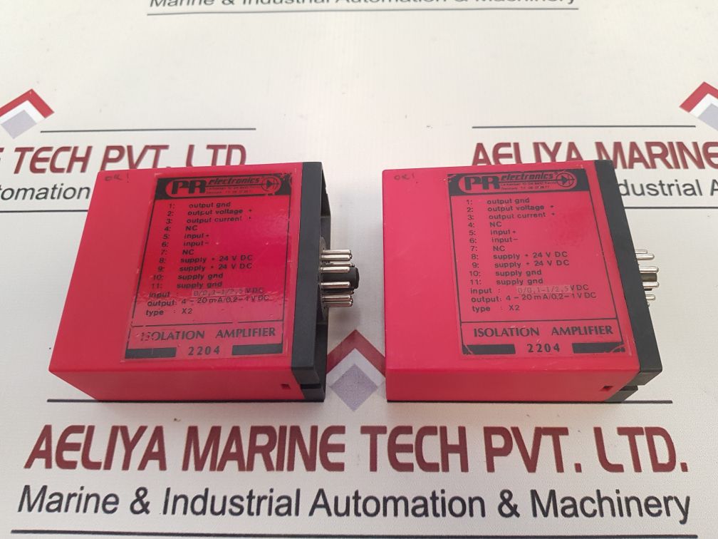 Pr Electronics 2204 Isolation Amplifier X2