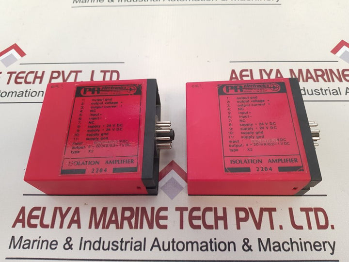Pr Electronics 2204 Isolation Amplifier X2
