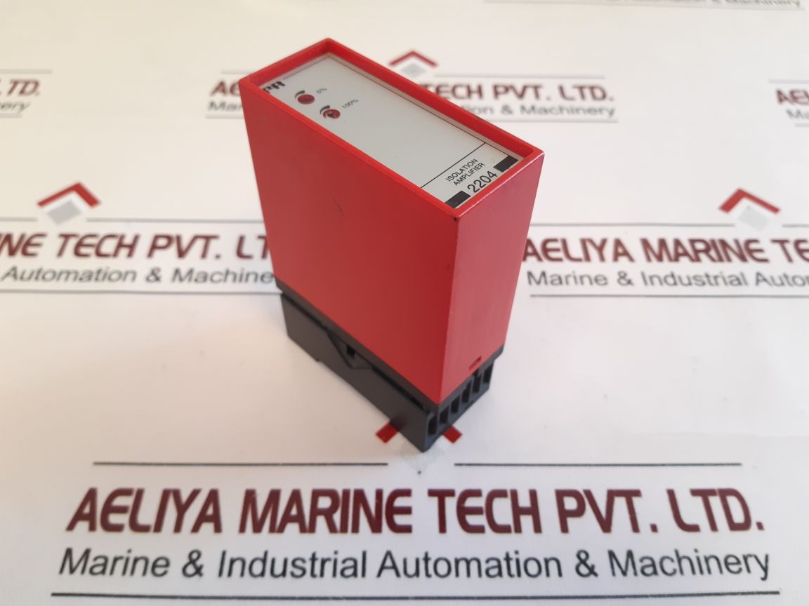 Pr Electronics 2204B1D Isolation Amplifier With Base
