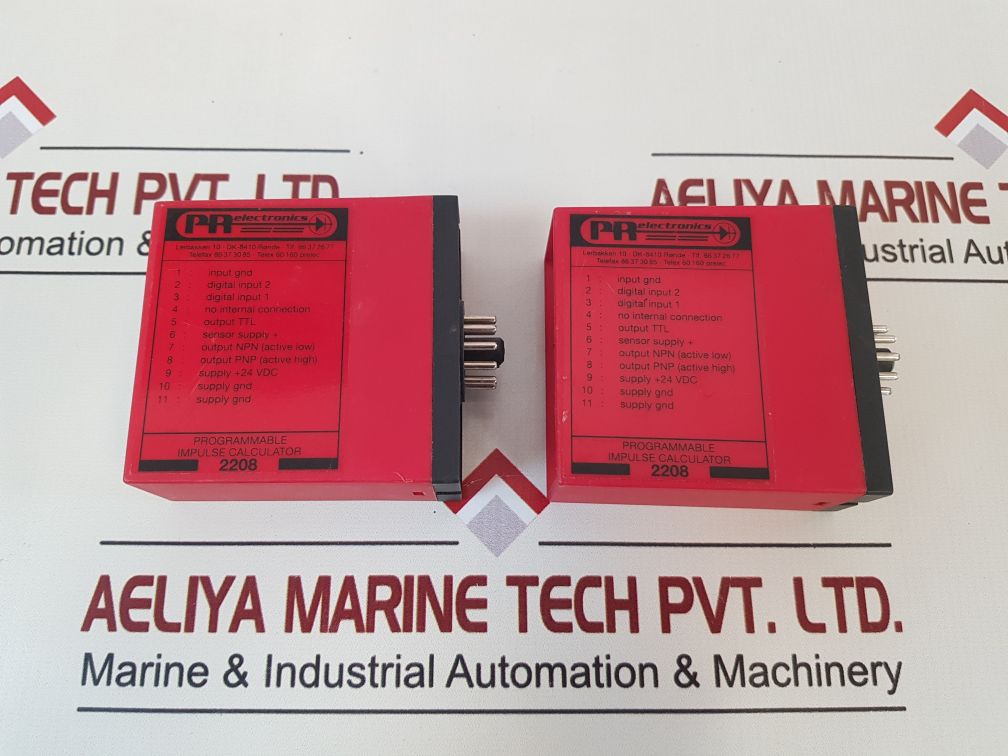 Pr Electronics 2208 Bc1D Programmable Pulse/Impulse Calculator