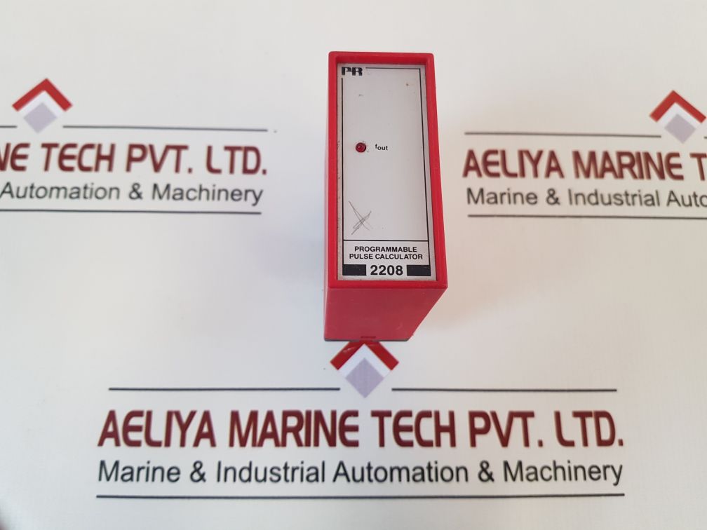 Pr Electronics 2208 Bc1D Programmable Pulse/Impulse Calculator