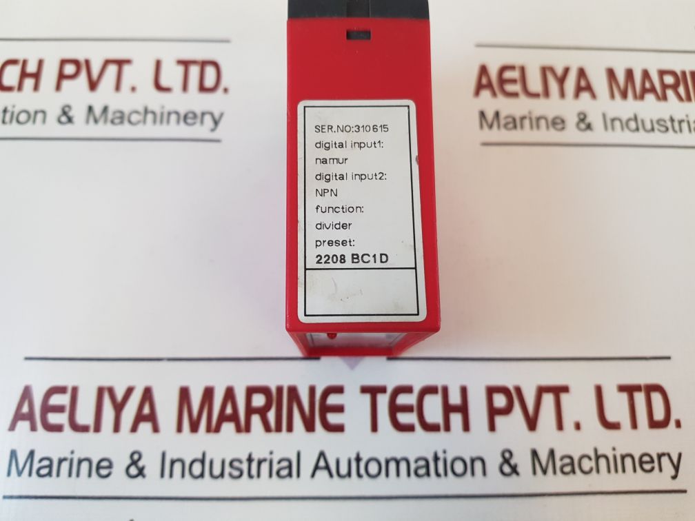 Pr Electronics 2208 Bc1D Programmable Pulse/Impulse Calculator With Base