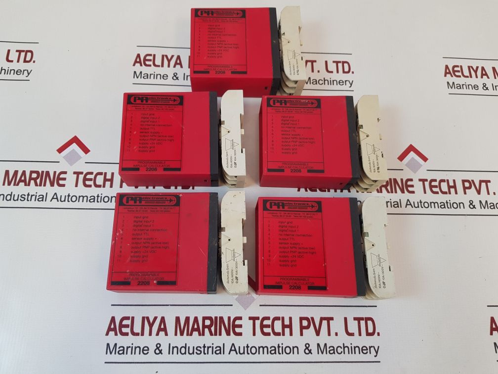 Pr Electronics 2208 Bc1D Programmable Pulse/Impulse Calculator With Base