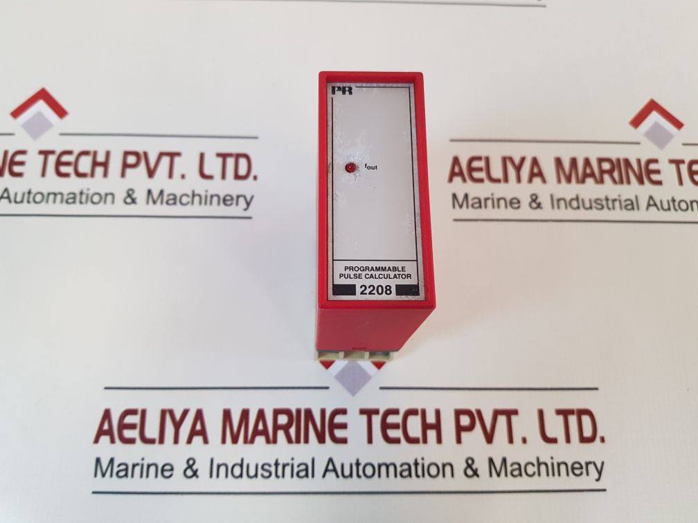 Pr Electronics 2208 Bc1D Programmable Pulse/Impulse Calculator With Base