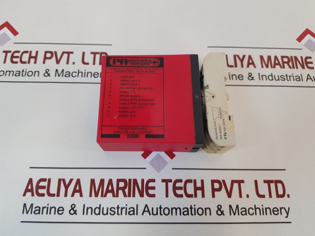 Pr Electronics 2208 Bc1D Programmable Pulse/Impulse Calculator With Base