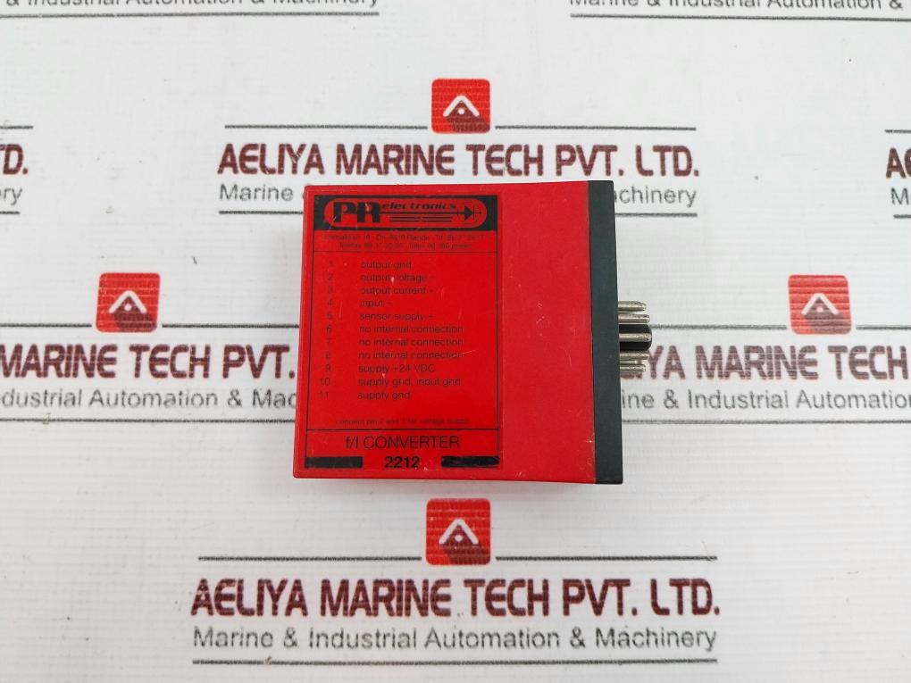 Pr Electronics 2212 F/I Converter 2212 C2B 24Vdc