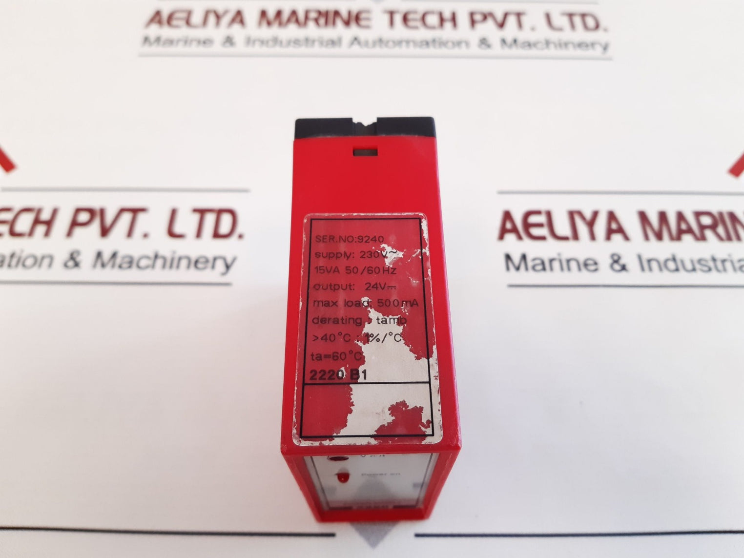 Pr Electronics 2220 B1 Power Supply 15Va 50/60 Hz