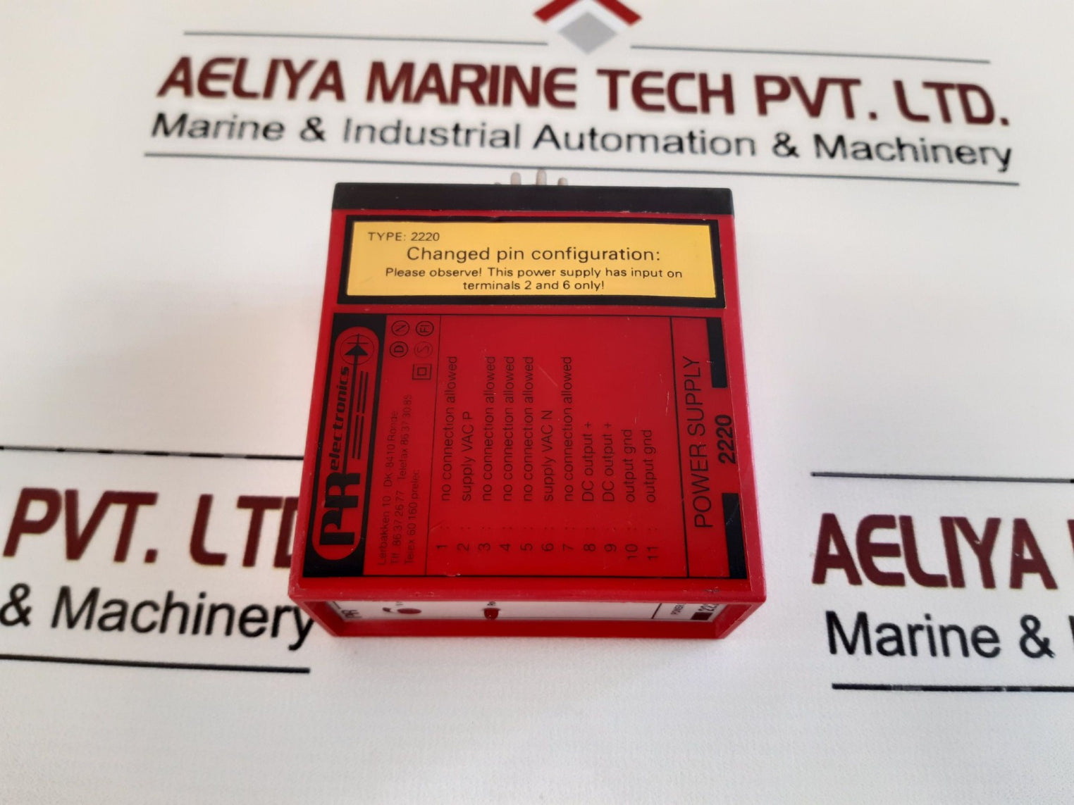 Pr Electronics 2220 B1 Power Supply 15Va 50/60 Hz