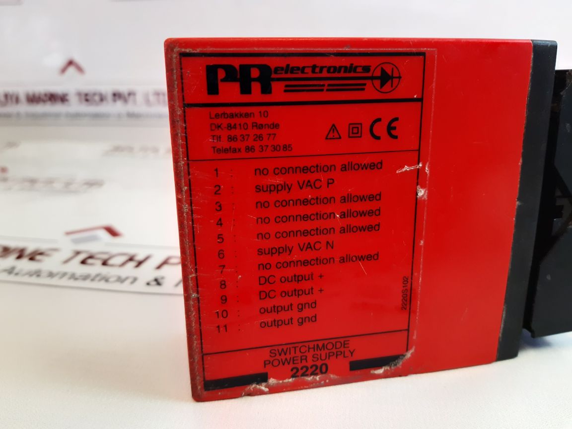 Pr Electronics 2220 Switchmode Power Supply 230V