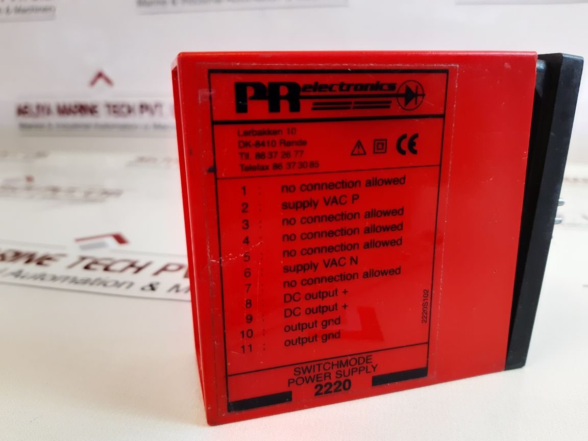 Pr Electronics 2220 B1 Switchmode Power Supply 300 Ma
